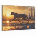 Elegant Cheetah Wall Art - Stunning Cheetah Canvas Art for Your Decor