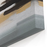 Minimalist Strokes and Lines Art with Neutral Tones – Abstract Canvas