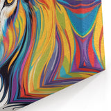 Colorful Goat Art Poster - Vibrant Pop Art Style Wall Decor