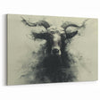 Mystical Goat Wall Art - Abstract Canvas, Framed & Acrylic Prints