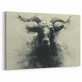 Mystical Goat Wall Art - Abstract Canvas, Framed & Acrylic Prints