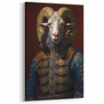 Regal Goat Art Print - Noble Portrait Style Wall Decor