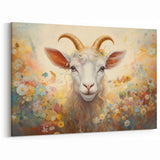 Whimsical Goat Wall Art - Enchanting Canvas, Framed & Acrylic Prints