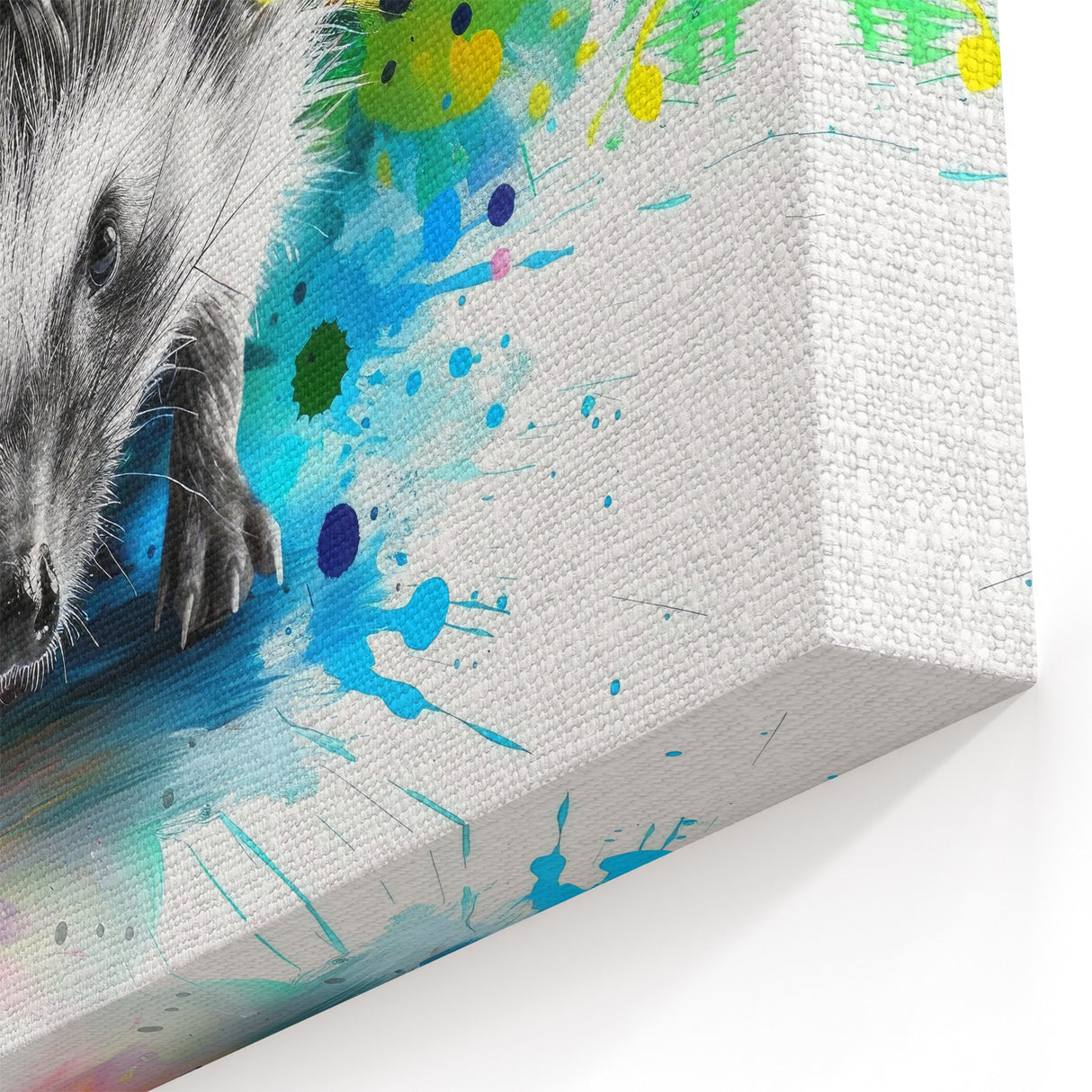 Vibrant Hedgehog Wall Art - Framed, Canvas & Acrylic Wildlife Decor