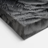 Elegant African Grey Parrot Wall Art - Monochrome Parrot Canvas Print