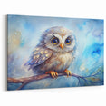 Charming Baby Owl Wall Art - Watercolor Owl Decor in Canvas & Prints