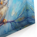 Charming Baby Owl Wall Art - Watercolor Owl Decor in Canvas & Prints