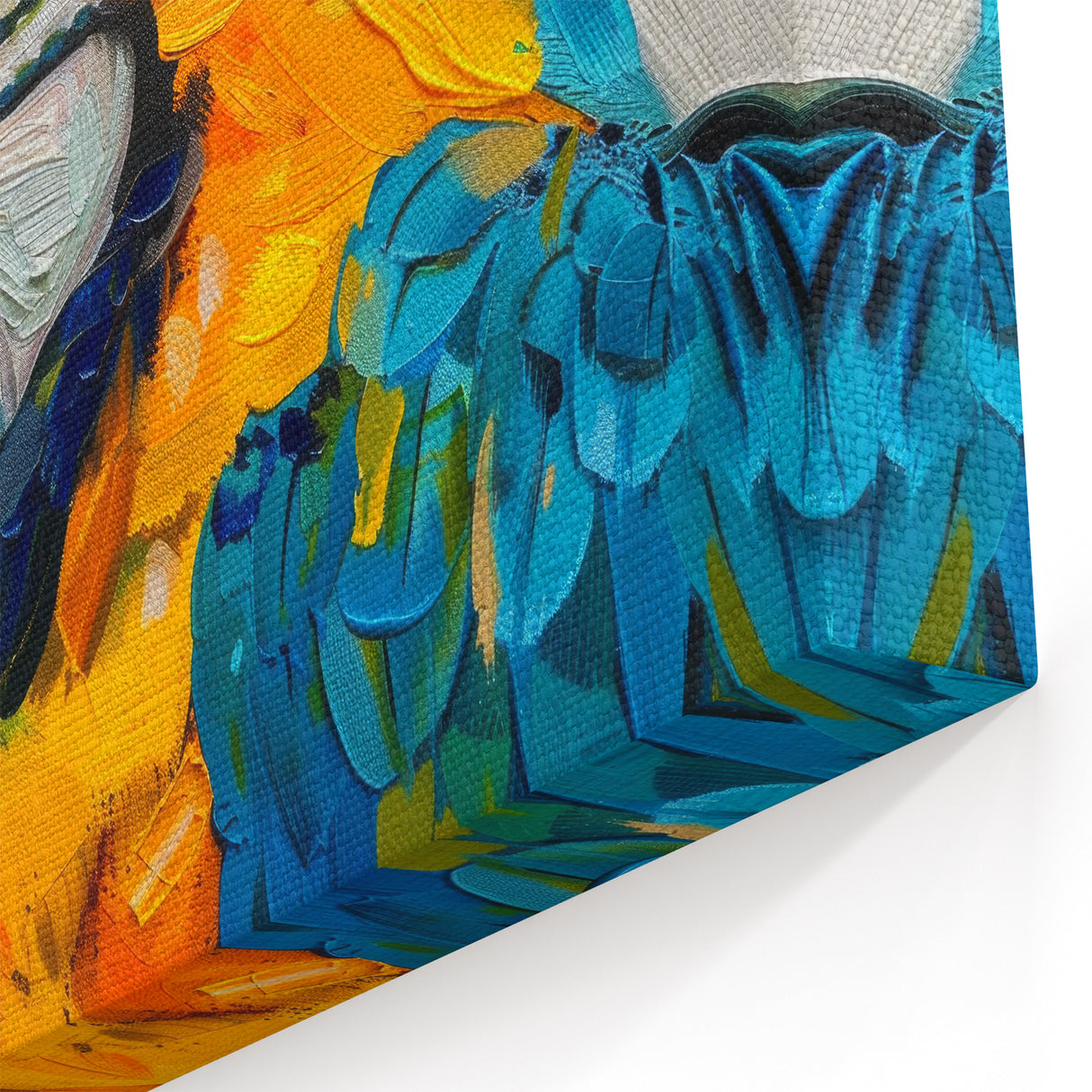 Vibrant Tropical Parrot Wall Art – Parrot Decor for Nature Lovers