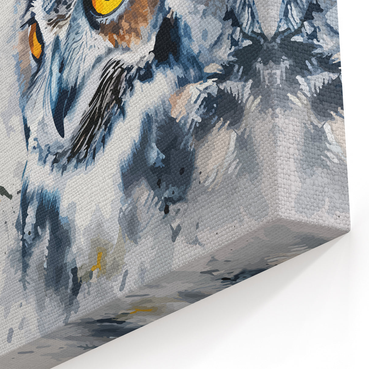 Modern Owl Wall Art - Bold Owl Illustration Canvas & Framed Prints