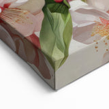 Cherry Blossom Parrot Wall Art – Elegant Floral Parrot Decor