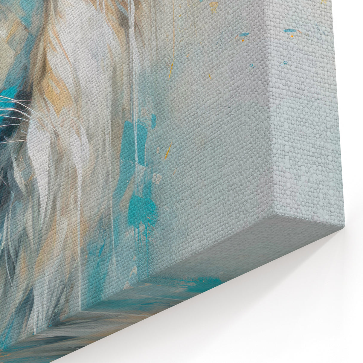 Black and White Lion Wall Art - Regal Lion Canvas Print for Timeless Decor