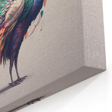 Vibrant Peacock Canvas Art - Stunning Peacock Wall Decor for Home