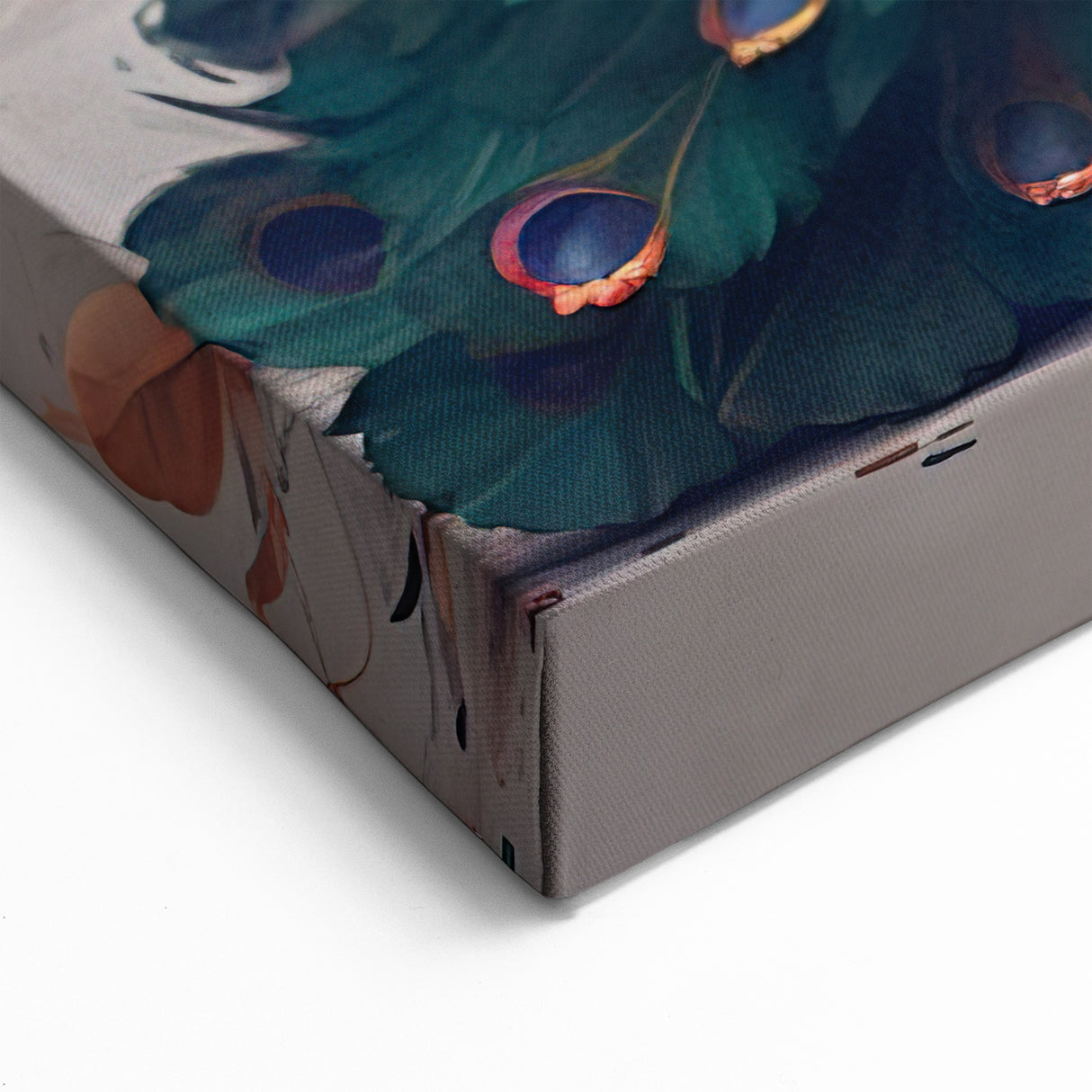 Vibrant Peacock Canvas Art - Stunning Peacock Wall Decor for Home