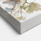 Graceful Peacock Wall Art - Elegant Blue and Green Canvas Print