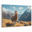 Serene Llama Wall Art - Scenic Canvas & Framed Prints for Nature Lovers