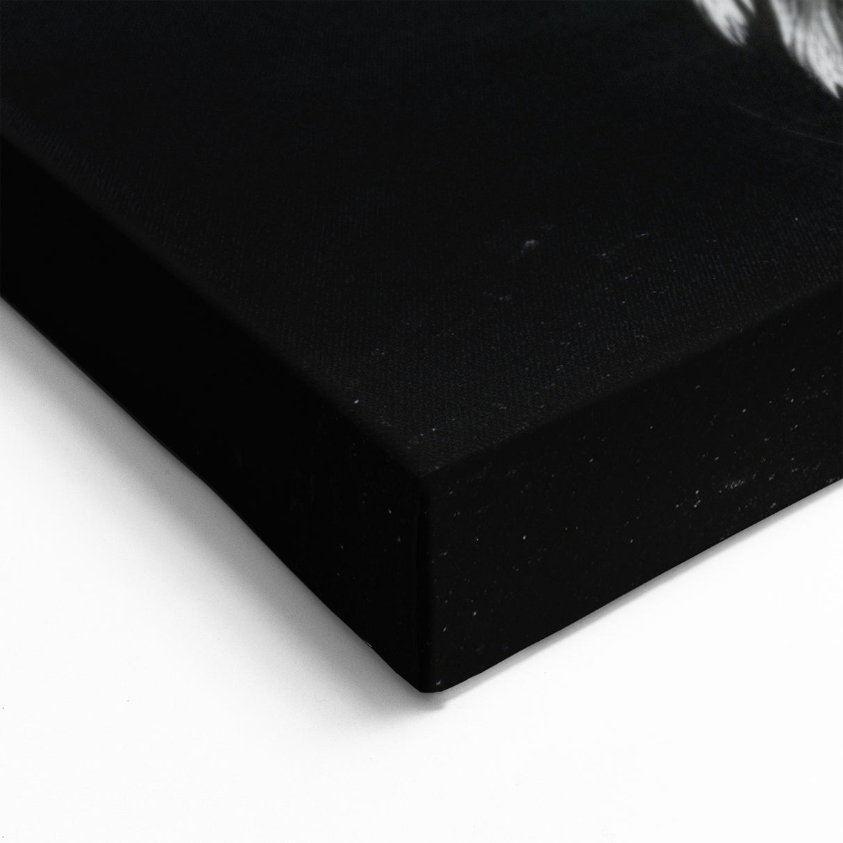 Bee Framed Art - Monochrome Close-Up Bee Photography for Modern Decor