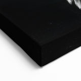 Bee Framed Art - Monochrome Close-Up Bee Photography for Modern Decor