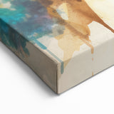 Abstract Bee Wall Art - Vibrant Watercolor Bumblebee Canvas Print