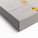 Bee Canvas Print - Bright Floral Bee Wall Art for Nature-Inspired Decor