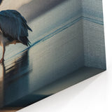 Serene Coastal Pelican Art - Elegant Pelican Wall Decor for Tranquil Spaces