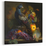 Luxurious Pheasant Still Life Wall Art - Classic Canvas & Print Decor