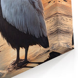 Sunset Pelican Wall Art - Tranquil Pelican Decor for Serene Spaces