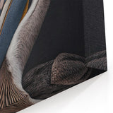 Elegant Pelican Portrait Art - Striking Pelican Decor for Modern Homes