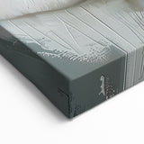 Romantic Swan Wall Art - Loving Swan Canvas Decor Print