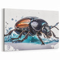 Stunning Beetle Wall Art - Unique Insect Design on Canvas & Acrylic Glass