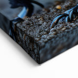 Elegant Beetle Wall Art - Black & Gold Insect Design on Canvas & Prints