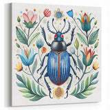 Beetle Wall Decor - Vibrant Nature-Inspired Art on Canvas & Prints
