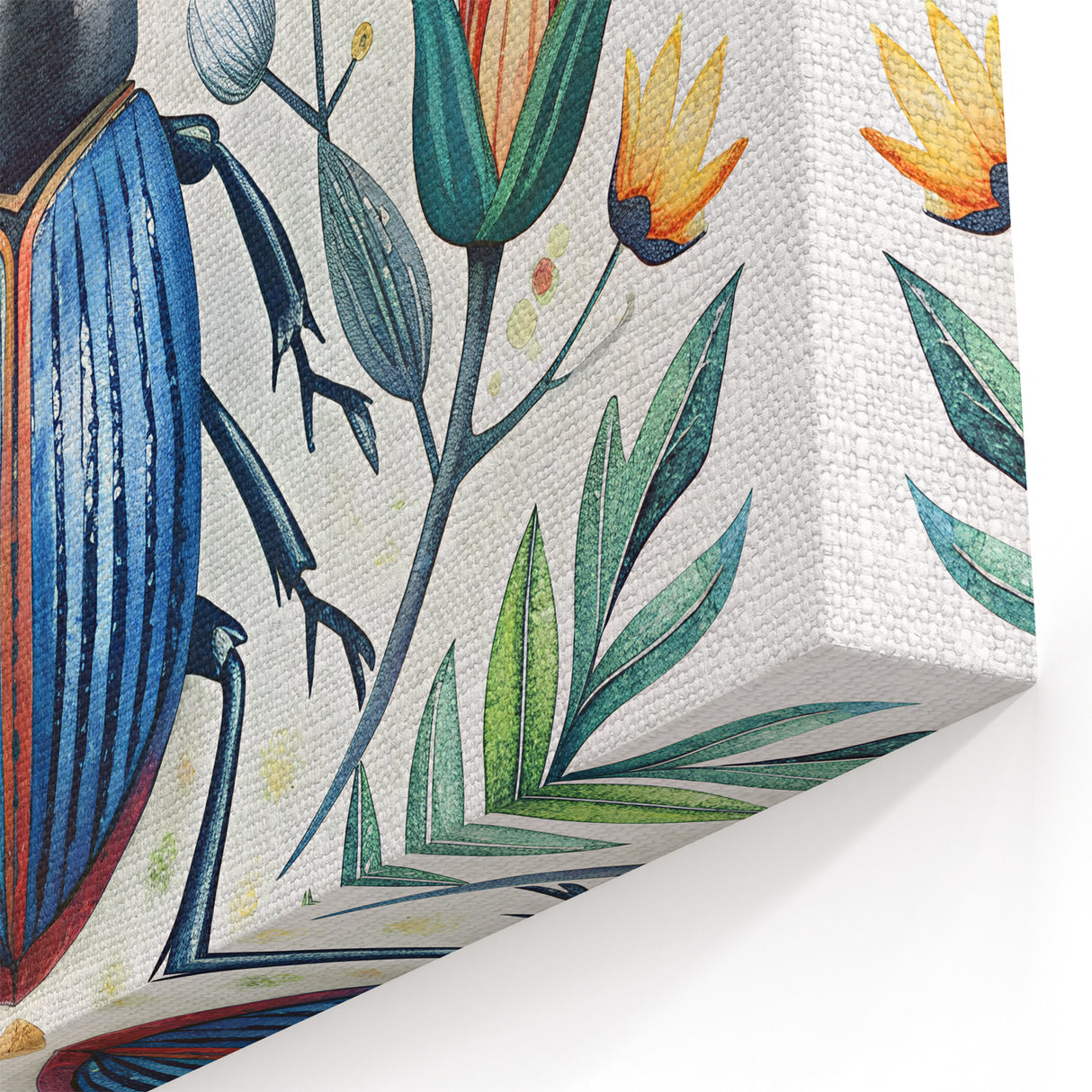 Beetle Wall Decor - Vibrant Nature-Inspired Art on Canvas & Prints