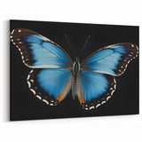 Stunning Blue Butterfly Wall Art - Elegant Nature-Inspired Decor
