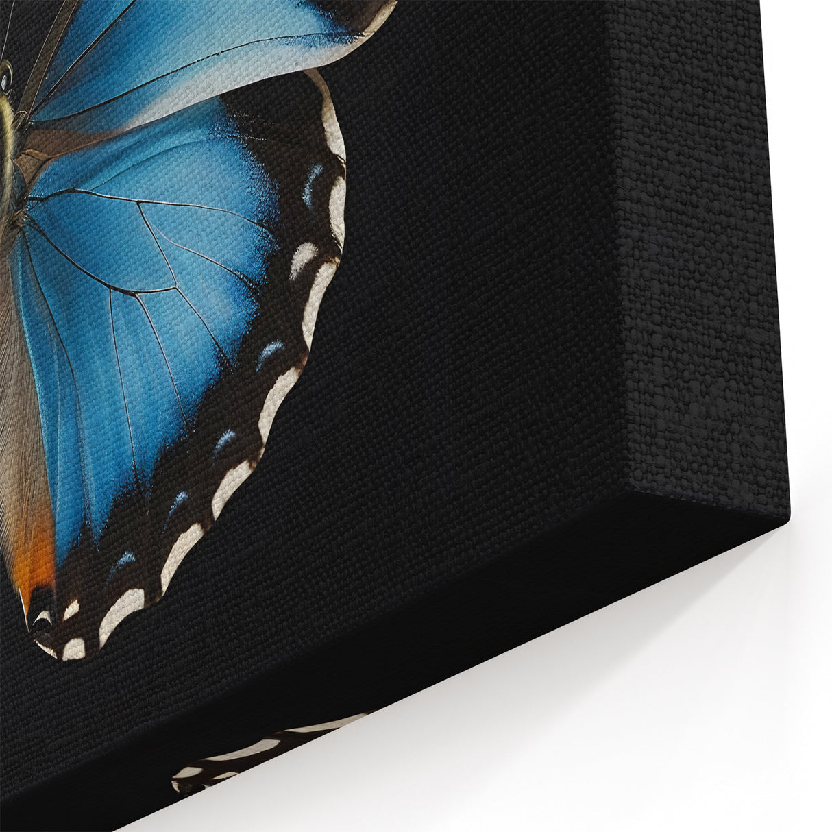 Stunning Blue Butterfly Wall Art - Elegant Nature-Inspired Decor