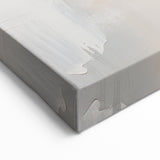 Modern Abstract Neutral Wall Art - Textured Minimalist Canvas Print