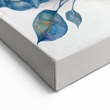 Exquisite Blue Butterfly Wall Art - Detailed Canvas Print & Decor