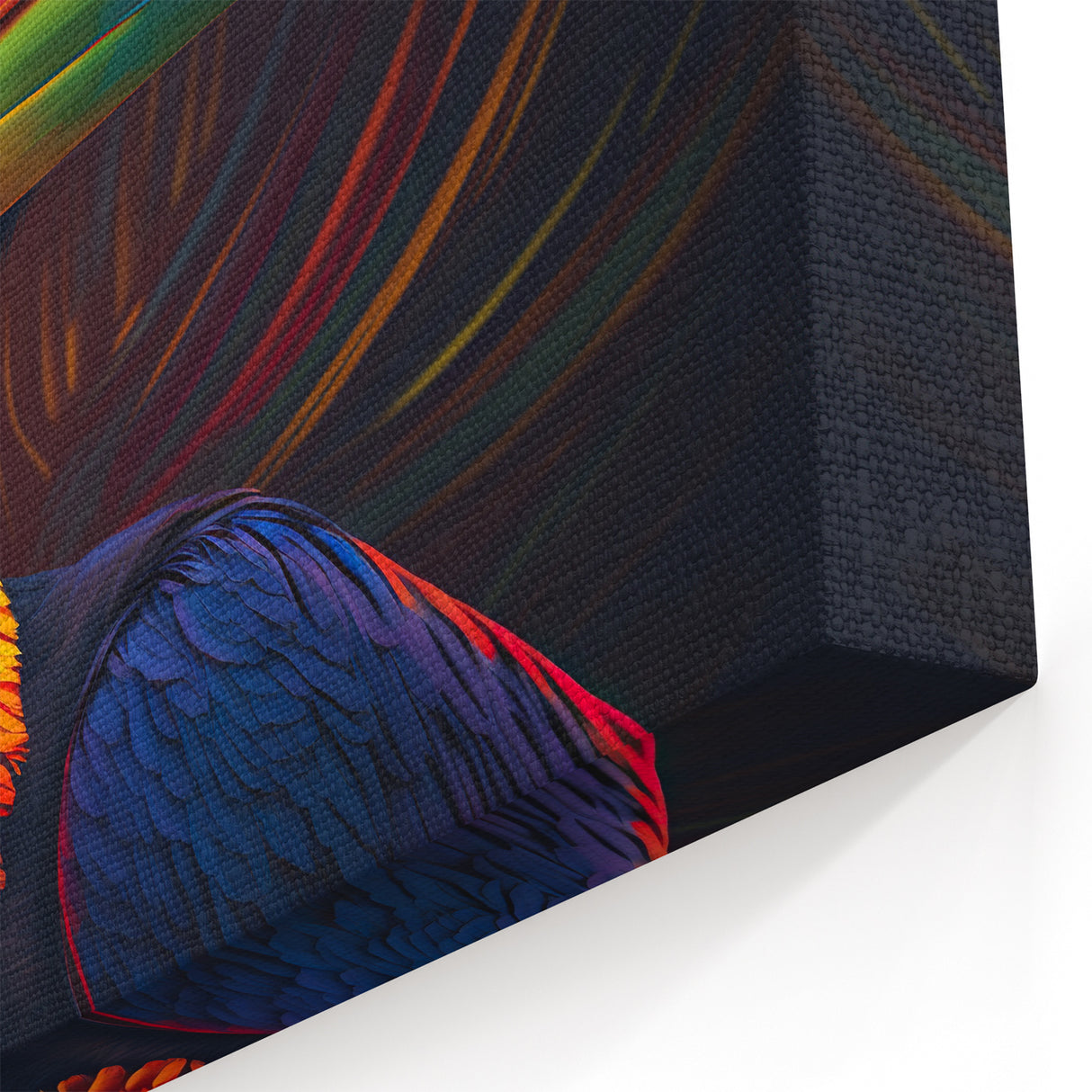 Colorful Toucan Art Print - Vibrant Tropical Birds Canvas Wall Decor