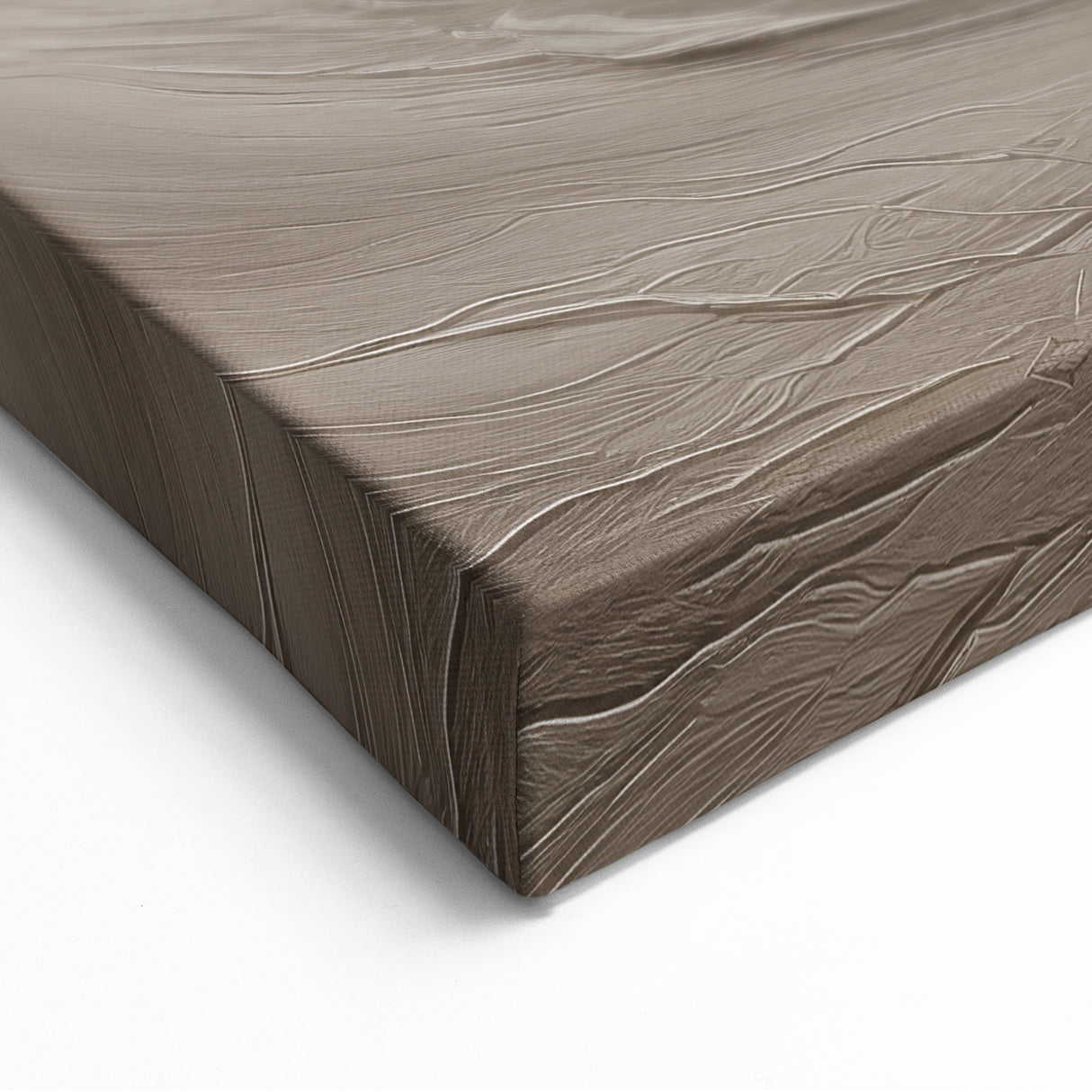 Textured Abstract Wall Art - Neutral Cream and Beige Canvas Design