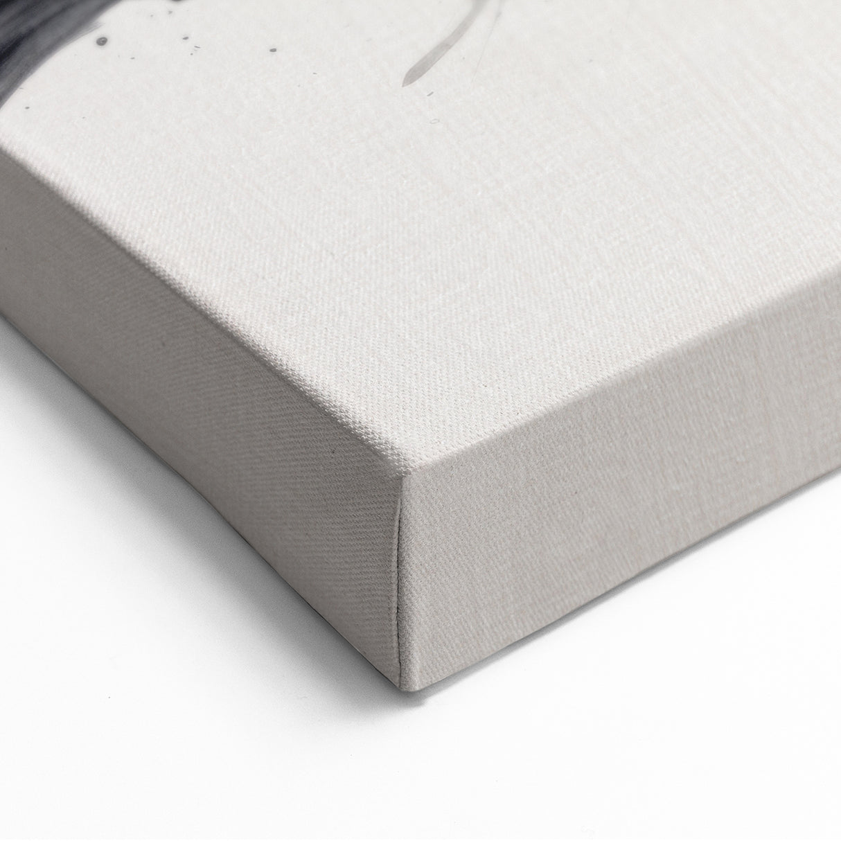 Modern Abstract Wall Art - Black and Gold Tree Design Canvas