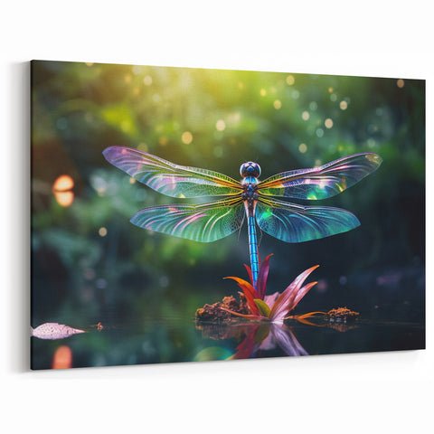 Dragonfly Wall Decor - Vibrant Nature Art in Canvas & Framed Prints