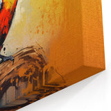 Exotic Tropical Birds Wall Art - Vibrant Wildlife Print Colorful Decor