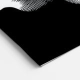 Dragonfly Framed Art - Black and White Nature Canvas & Print Decor