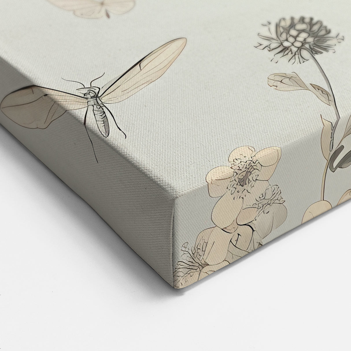 Dragonfly Wall Art - Elegant Floral Decor in Canvas & Framed Prints