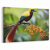 Elegant Tropical Bird Wall Art - Vibrant Wildlife Print Nature Decor