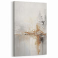 Modern Abstract Wall Art – Serene Urban Landscape in Neutral Hues