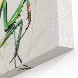 Mantis Wall Art - Praying Mantis Canvas Print | Insect Decor for Nature Lovers