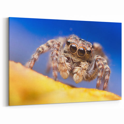 Vivid Spider Wall Art - Arachnid Design on Canvas & Acrylic Glass