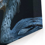 Elegant Tropical Bird Wall Art - Exotic Birds Canvas Print - Framed Art