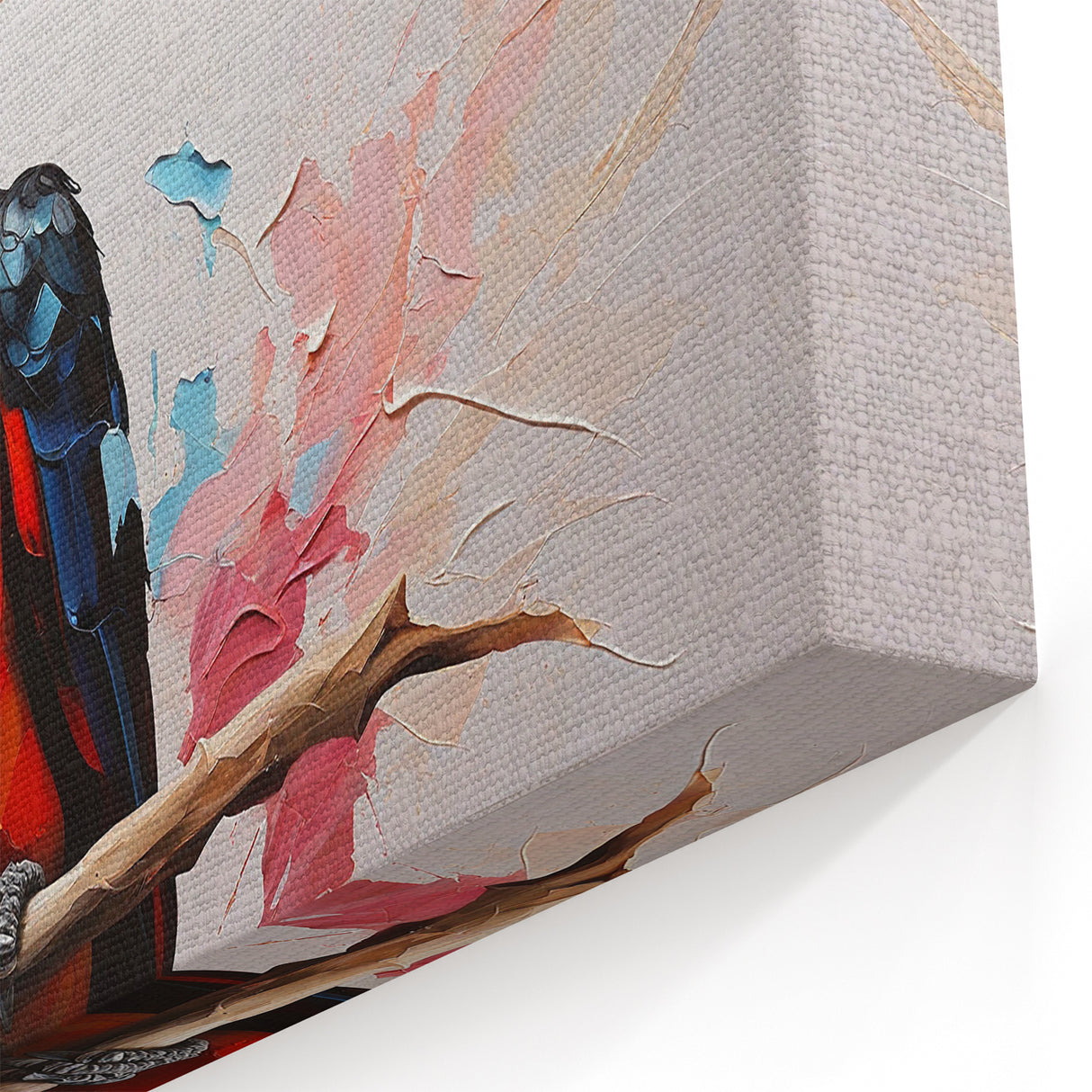 Colorful Toucan Wall Art - Vibrant Tropical Birds Canvas Print - Framed Art