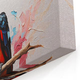 Colorful Toucan Wall Art - Vibrant Tropical Birds Canvas Print - Framed Art